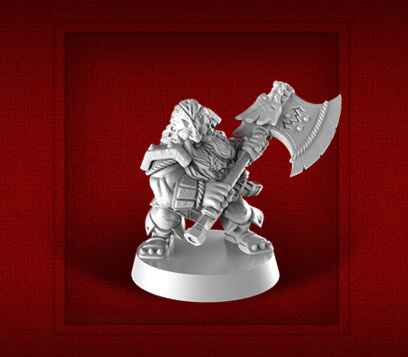 new heroquest male dwarf