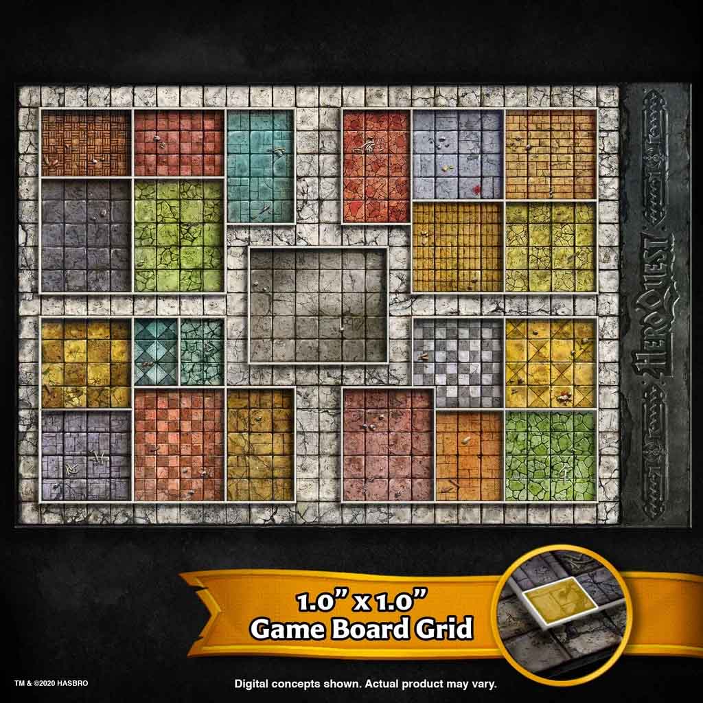 heroquest gameboard game board