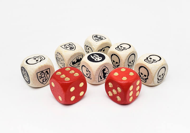 heroquest movement dice combat
