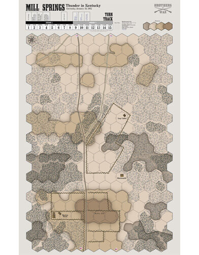 five compass wargame preorders brothers at war 1862 map