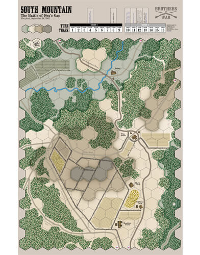 five compass wargame preorders brothers at war 1862 map