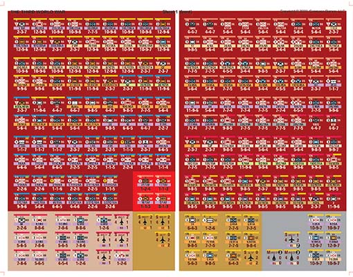 third world war designer signature edition compass games wargame persian gulf southern front arctic battle germany gdw markers