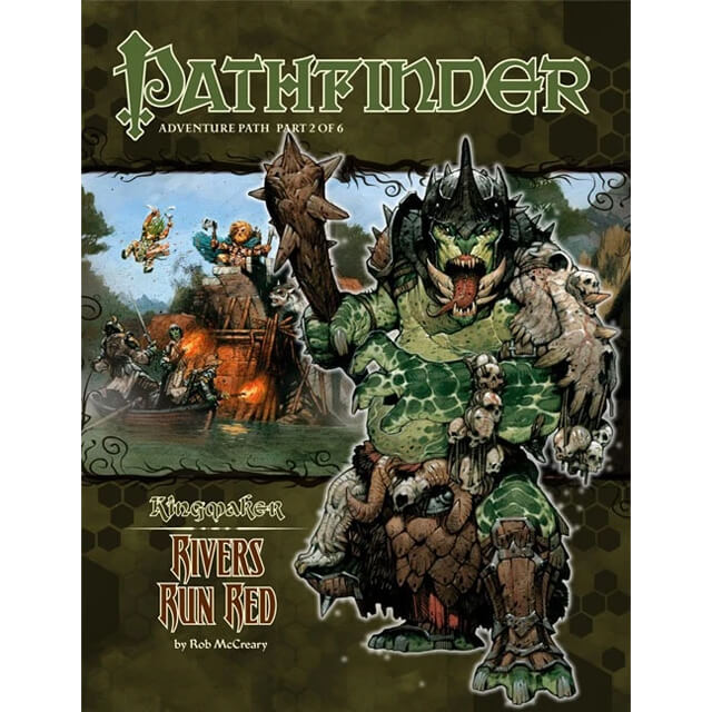 Pathfinder adventure Rivers Run Red RPG book