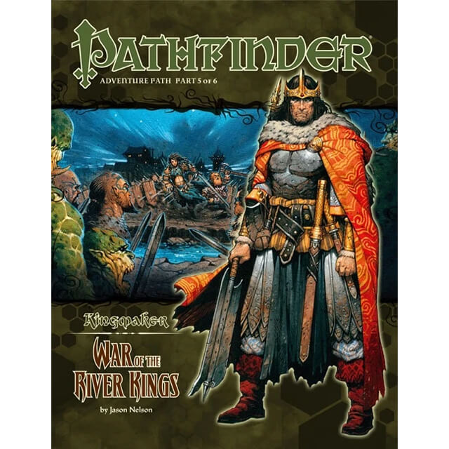 Pathfinder adventure War of the River Kings RPG book