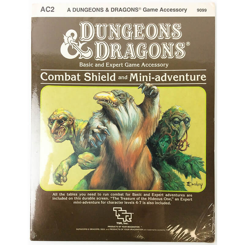 combat shield and mini-adventure module