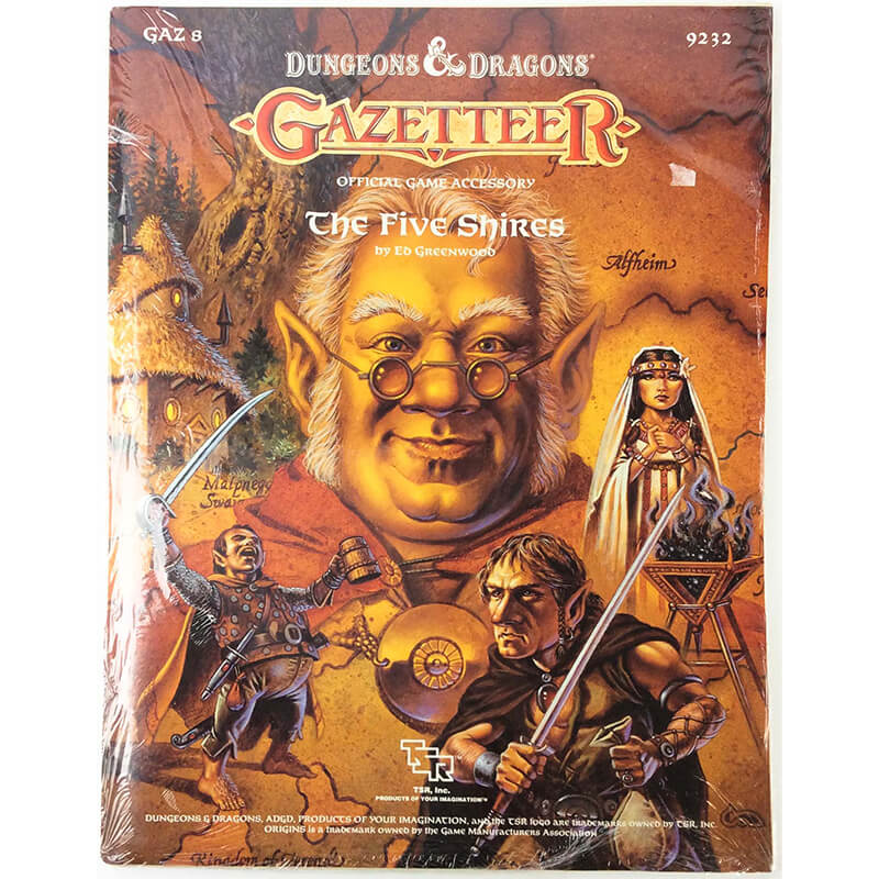 dnd rare the five shires module